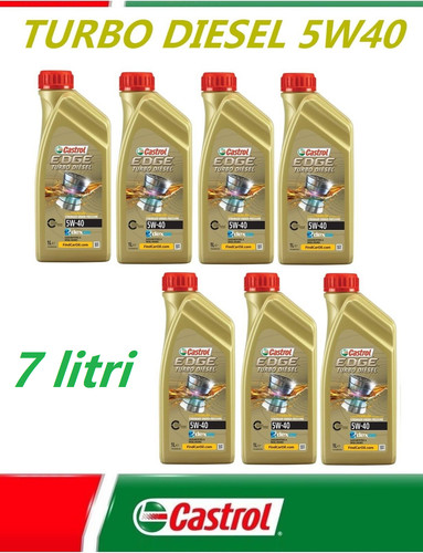 Litri olio motore castrol - 7,