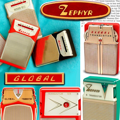 Radio transistor global - transistor,