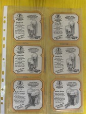 Serie Sottobicchieri Birra Ganter Beermats Coasters