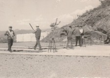 B1 - Foto Photo Fotografia Anni 60 - Tiro a Volo Fucile Animata