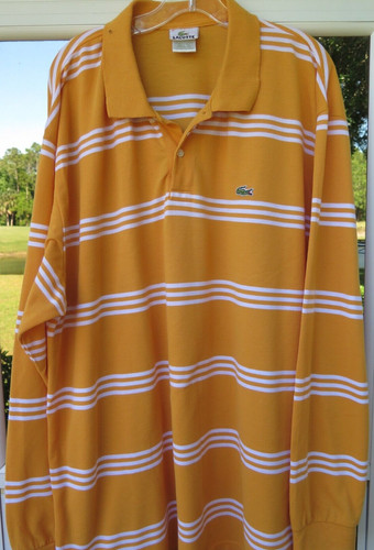 Polo lacoste cotone arancione - polo,