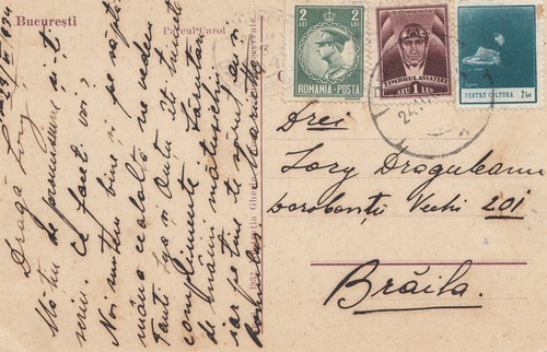 Romania 1934 cartolina - 1934:,