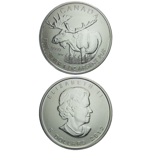 Canada dollari 2012 alce elk - 2012,