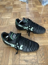 Asics black football boots - asics,
