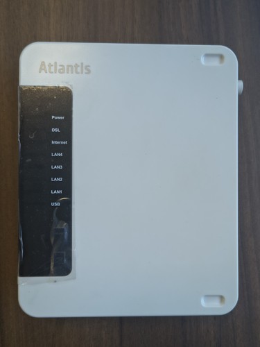 Modem router adsl2 atlantis - modem,
