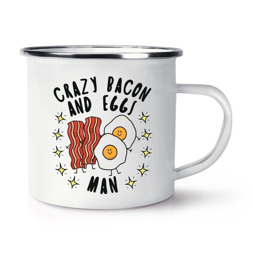 Tazza smalto con uova e - con,
