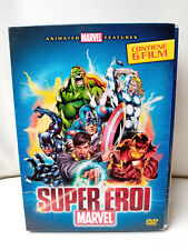 Cofanetto SUPER EROI Marvel sei 6 dvd film animazione thor avenger hulk ironman