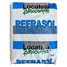 Malta Refrattaria Rapida Refrasol Locatelli Resistente alle Alte Temperature 5kg