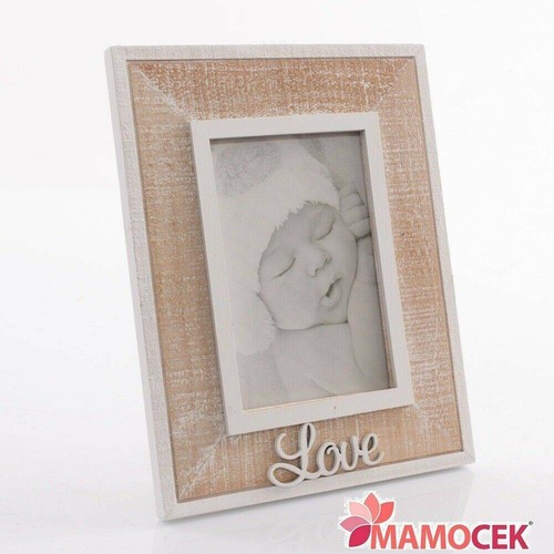 Cornice portafoto legno love - cornice,