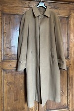 Cappotto  uomo Lubiam Pura lana Vergine Color Cammello Taglia 56