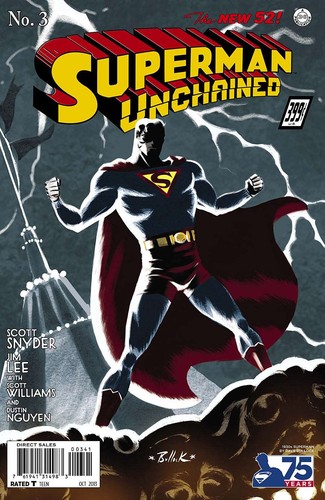 Superman unchained vf nm - superman, #3c