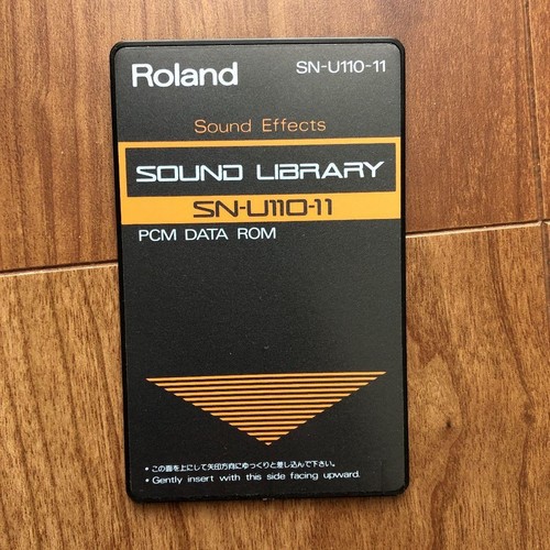 Roland sound library u110 - sound, n-u110-11