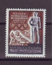 1952 ITALIA REPUBBLICA MOSTRA