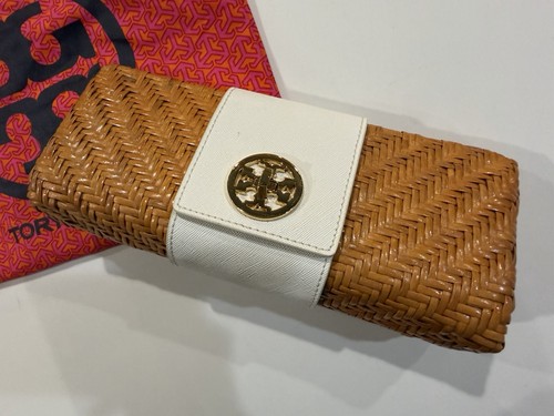 Pochette tory burch rattan - burch,