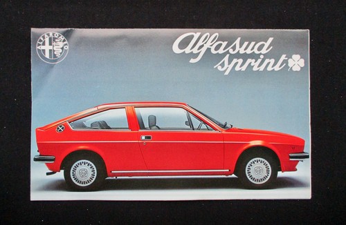 Alfa romeo alfasud sprint - alfasud,