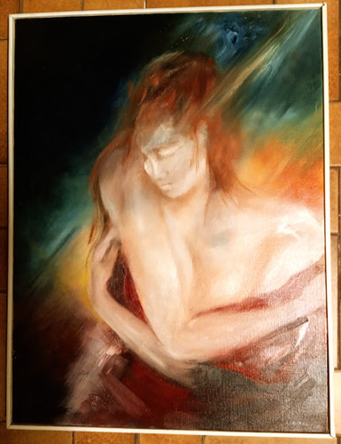 Tableau sur toile portrait - toile, -portrait