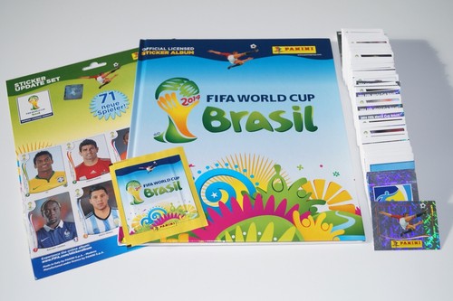 Panini mondiali 2014 - panini, brasil