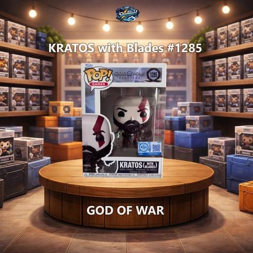 Funko pop kratos - with, blades