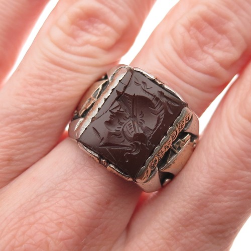 Anello sterling 925 antico - sterling,