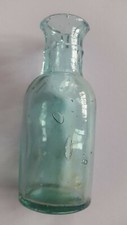 Botticino Flacone Bottiglietta Vetro soffiato Manufatto. Vintage Collezione.