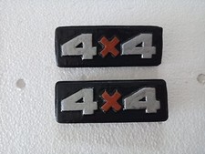 Lada Niva -  scritte 4x4 laterali posteriori originali 21213726087