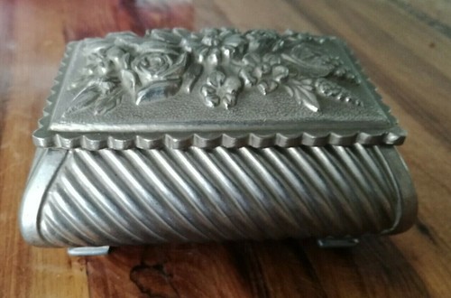 Antico vintage cofanetto porta - cofanetto,