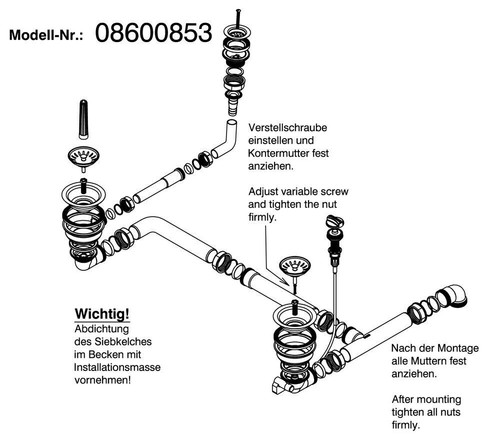 Set scarico systemceram - set,