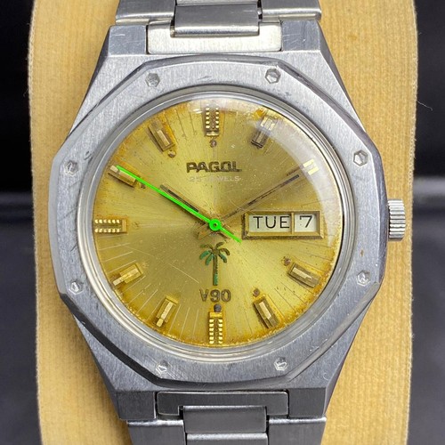 Raro orologio uomo pagol v90 - uomo,