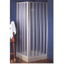 BOX DOCCIA A SOFFIETTO SPAZIO GIOVE STRUTTURA PVC ANGOLARE CM.75X90x185H