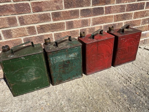 Vintage steel esso pratts fuel - vintage,