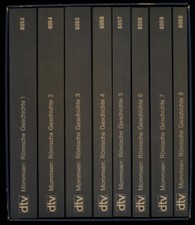Mommsen, Storia romana. 8 volumi (completi).