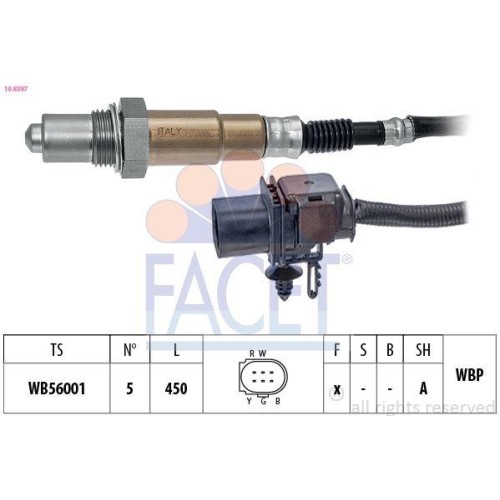 Sonda lambda facet 8397 - sonda,