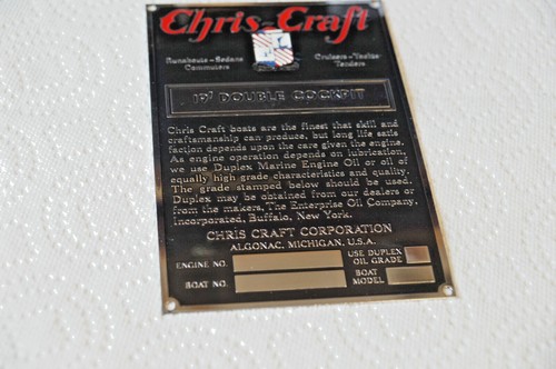 Chris craft targa dati - chris-craft,