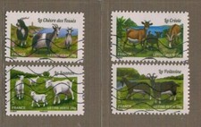 Z760 FRANCIA: ANIMALI OVINI CAPRE PECORE