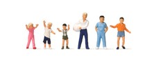 HO scale Preiser 14120 CHILDREN PLAYING BALL : 1/87 scale Figures