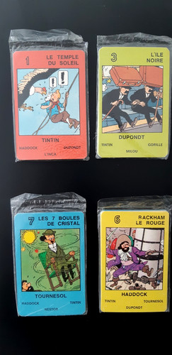 Tintin jeu des - 7, familles