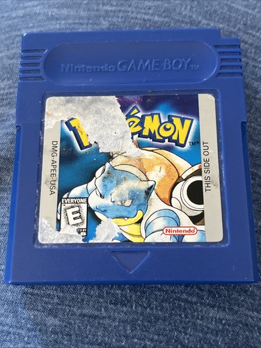 Pokemon versione blu gameboy - versione,