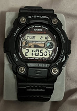 Casio G-SHOCK 52,6mm Cassa e Cinturino Neri in Resina Orologio da Polso per Uomo