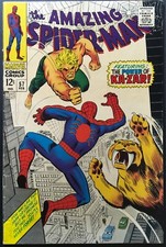 Amazing Spider-Man 57 Marvel Comics Originale USA 1968 J. Romita Ka-Zar Appear
