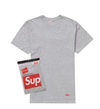 T-shirt Supreme Hanes senza