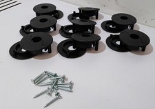 Biliardino Flange chiusura aste passanti set per 4 stecche