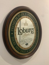 Specchio Pubblicitario Birra Loburg Vintage