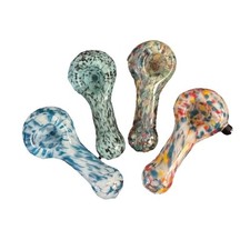 Tubo in vetro con cucchiaio