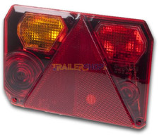 VETRO SINISTRO FANALE RADEX 6400 POSTERIORE CARRELLO RIMORCHIO CRESCI