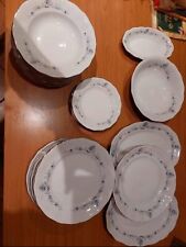 Servizio Di Piatti In Porcellana Vintage 