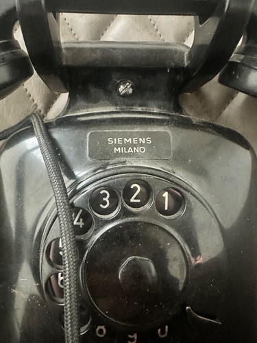 Telefono disco siemens - disco,