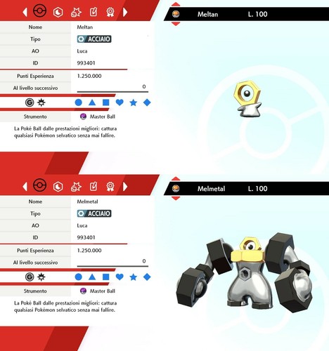 Meltan melmetal 6iv 2 - melmetal,