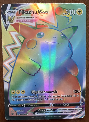 Pikachu vmax hyper - hyper, 188/185