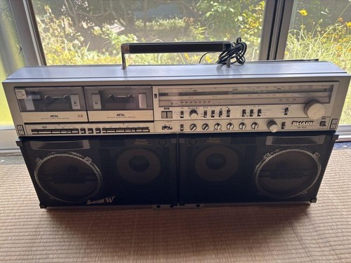 Sharp 909 vintage boombox - gf-909,