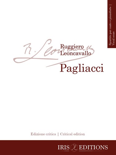 Pagliacci spartito per canto - spartito,